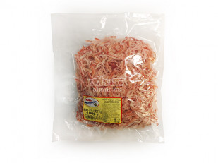 Семга чипсы: Кальмар стружка со вкусом краба (розовая)