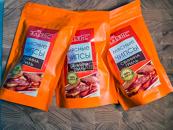 Мясо (АЛЬЯНС) вяленое свинина "Гриль" 50 гр. в Балашихе