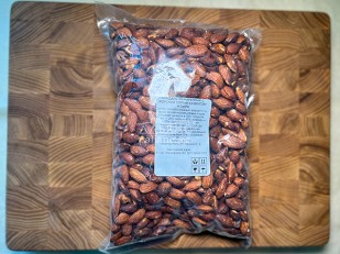 Горбуша соломка (бюджет): Миндаль 