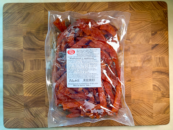 Продукт из мяса птиц "КАРПАЧЧО с АДЖИКОЙ" с/к "ООО БАЛТИКА" (Калининградская обл.) в Балашихе