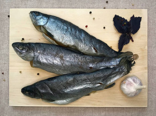 Соус Блю чиз (90 гр): Форель радужная вяленая