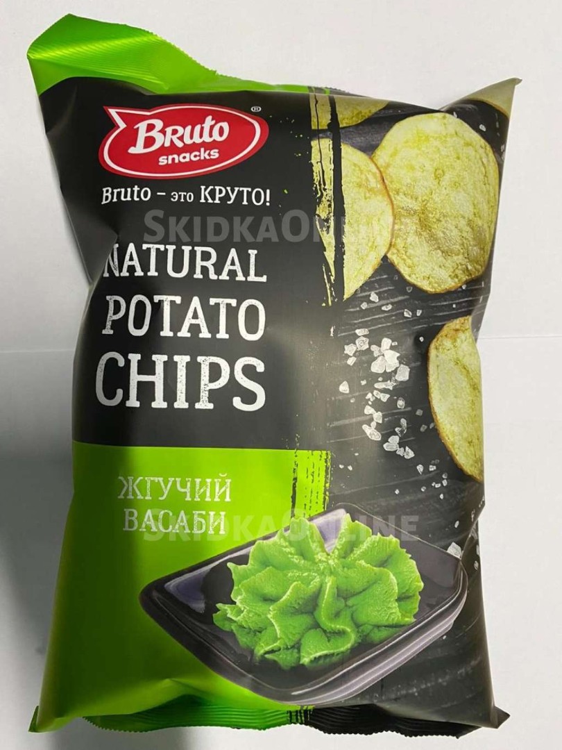 Картофель «Бруто» со вкусом васаби 130 гр. в Балашихе